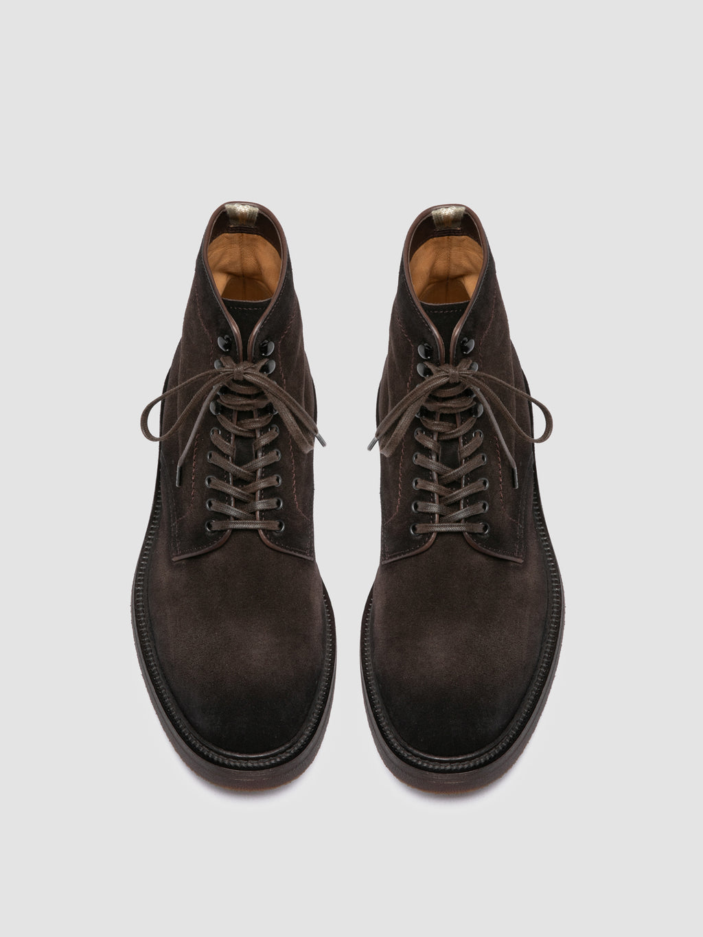 HOPKINS FLEXI 203 - Brown Suede Lace-up Boots Officine Creative - 2
