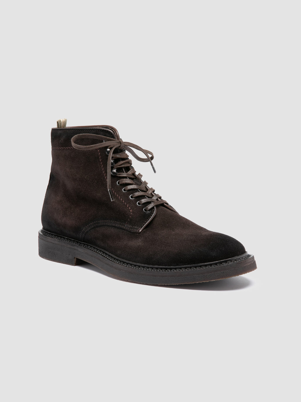 HOPKINS FLEXI 203 - Brown Suede Lace-up Boots Officine Creative - 3