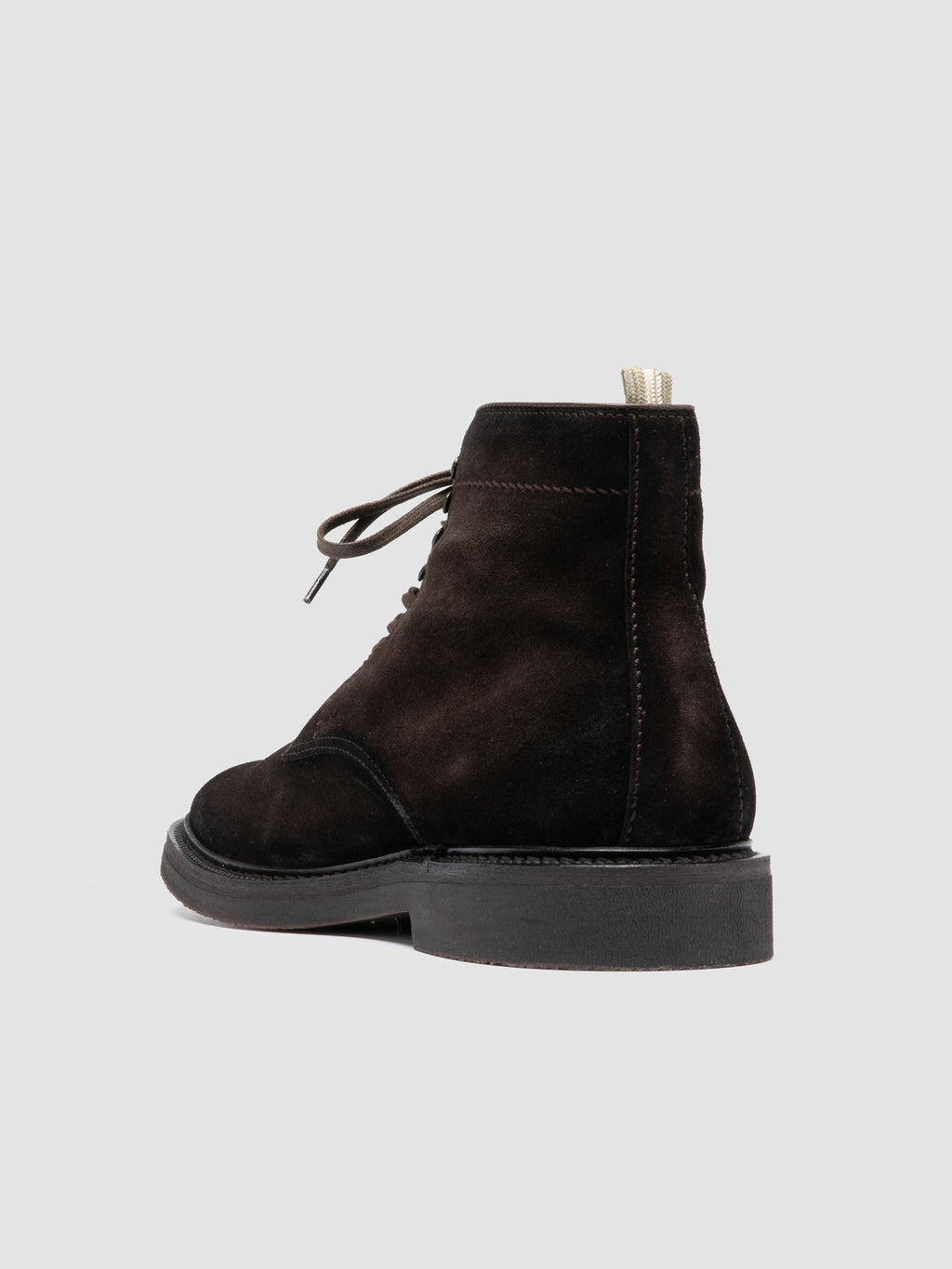 HOPKINS FLEXI 203 - Brown Suede Lace-up Boots Officine Creative - 4
