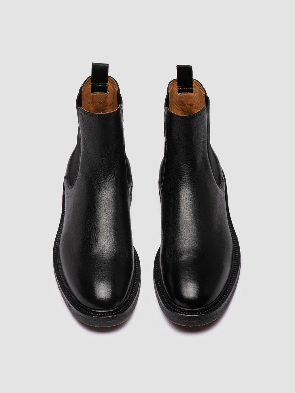 HOPKINS FLEXI 204 - Black Leather Chelsea Boots Officine Creative - 2