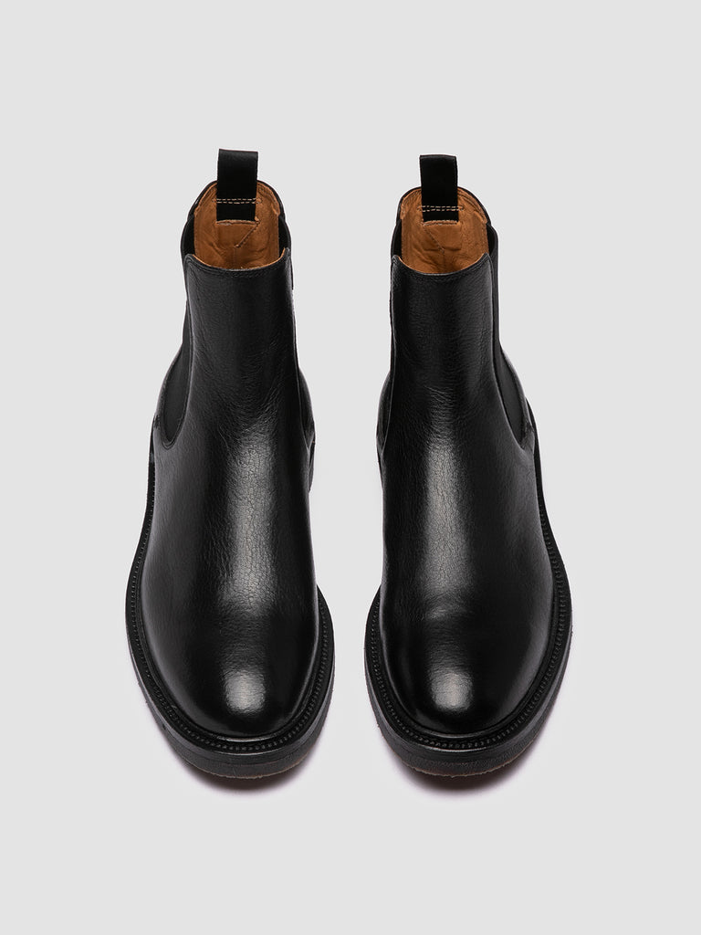 HOPKINS FLEXI 204 - Black Leather Chelsea Boots Officine Creative - 2