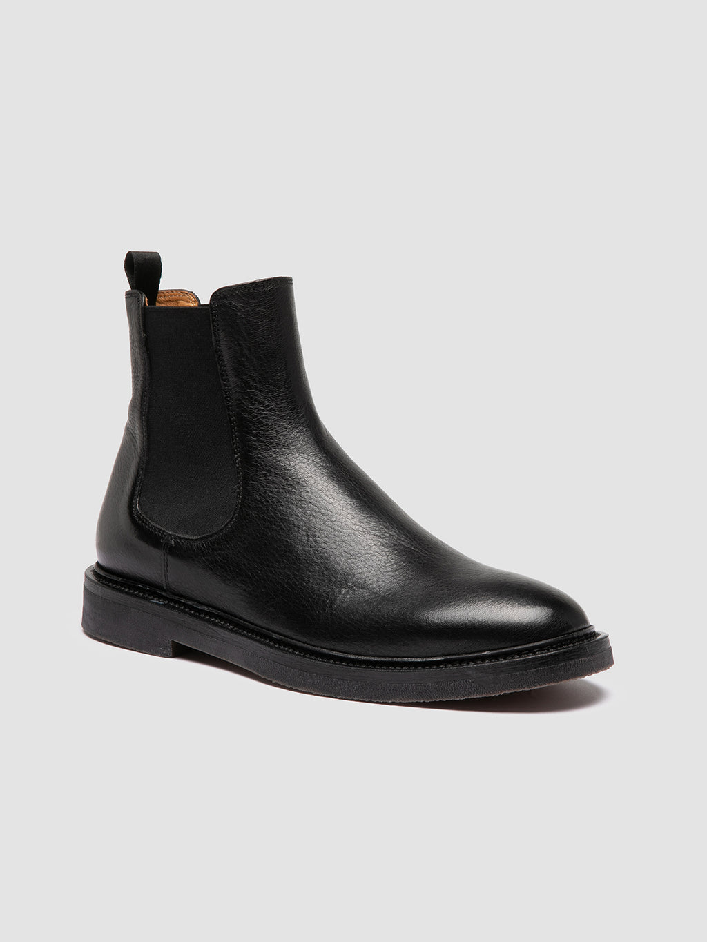 HOPKINS FLEXI 204 - Black Leather Chelsea Boots Officine Creative - 3