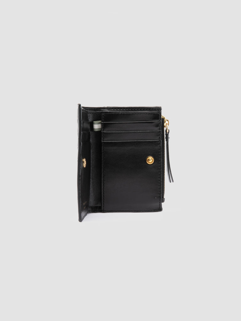 JULIET 204 - Black Leather Wallet Officine Creative - 5