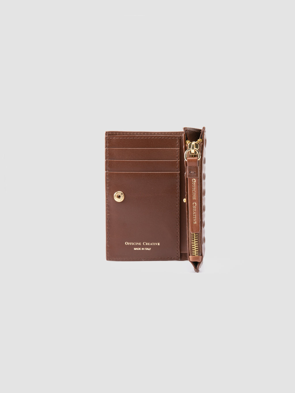 JULIET 204 - Brown Leather Wallet Officine Creative - 4
