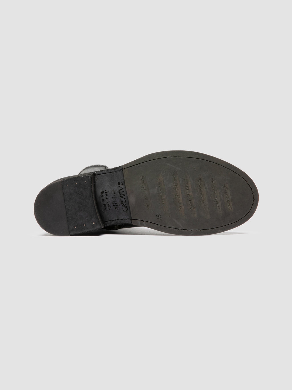 LEGRAND 171 - Black Leather Zipped Boots Officine Creative - 5