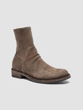LEGRAND 171 - Brown Suede Zipped Boots Officine Creative - 3