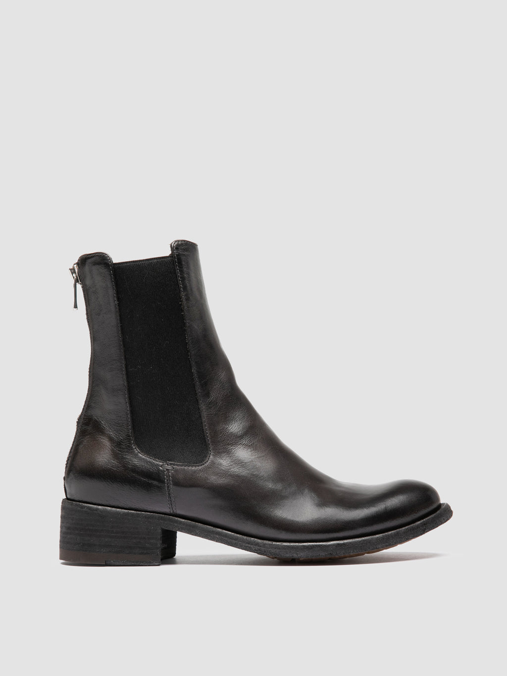 LISON 017 - Grey Leather Chelsea Boots Officine Creative - 1
