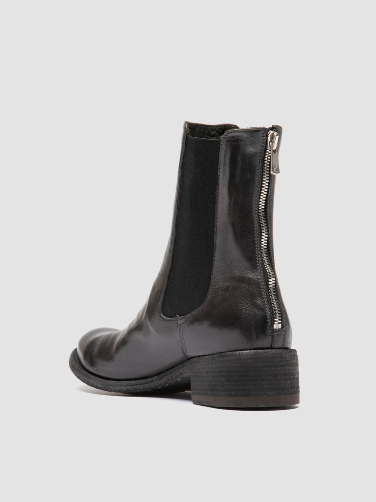 LISON 017 - Grey Leather Chelsea Boots Officine Creative - 4