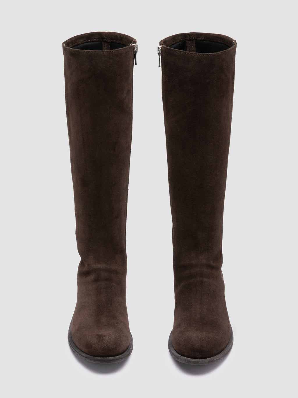 LISON 035 - Brown Stretch Suede Boots Officine Creative - 2