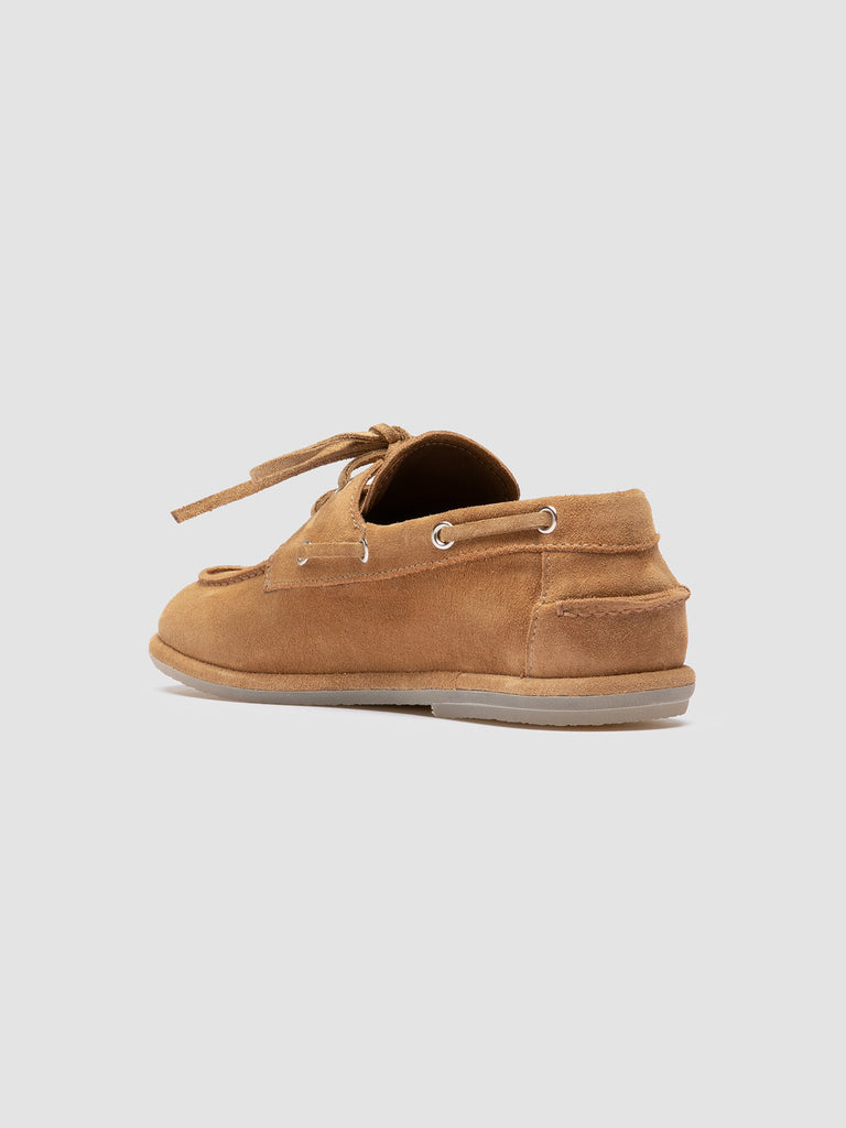 LOVE 101 - Camel Suede Boat Shoes