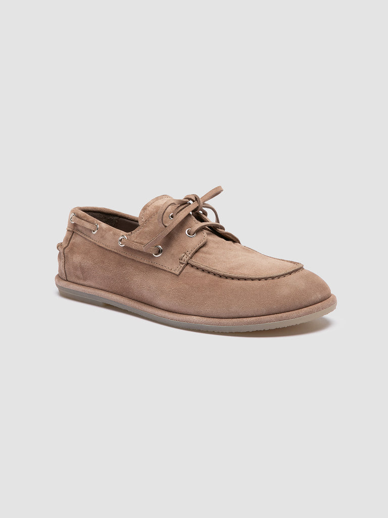 LOVE 101 - Taupe Suede Boat Shoes