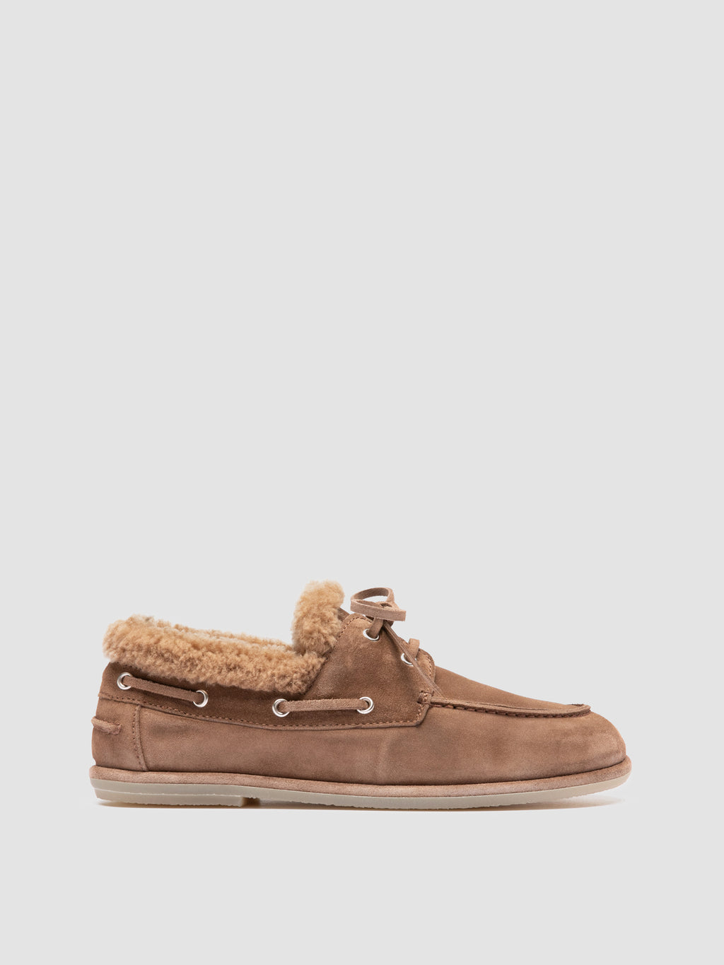 LOVE 103 - Brown Suede Boat Shoes Officine Creative - 1