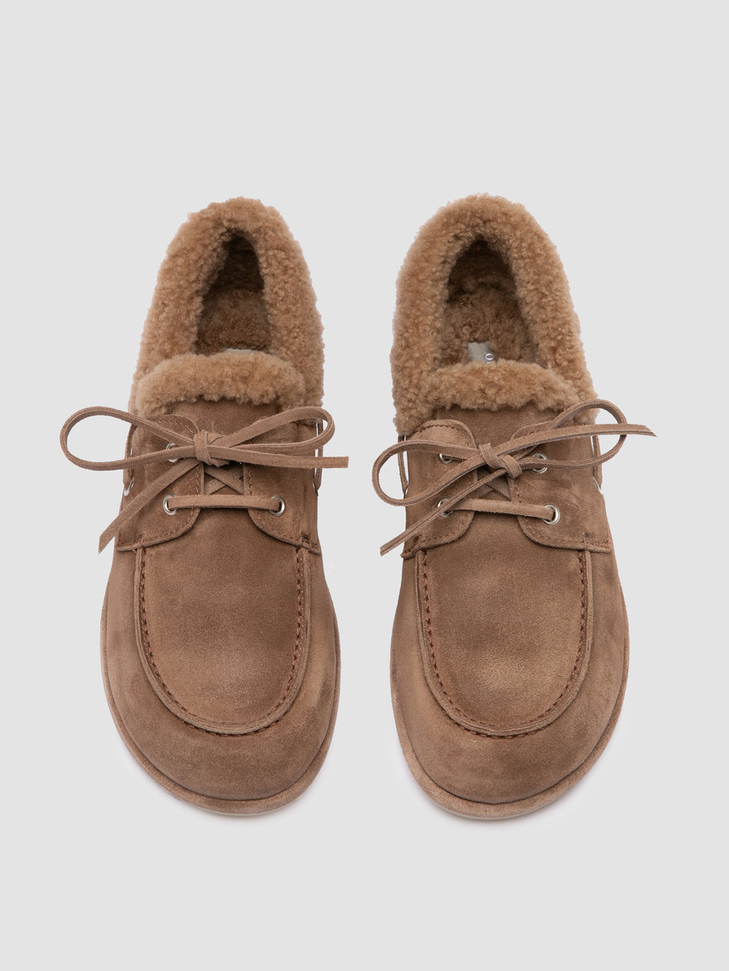LOVE 103 - Brown Suede Boat Shoes Officine Creative - 2