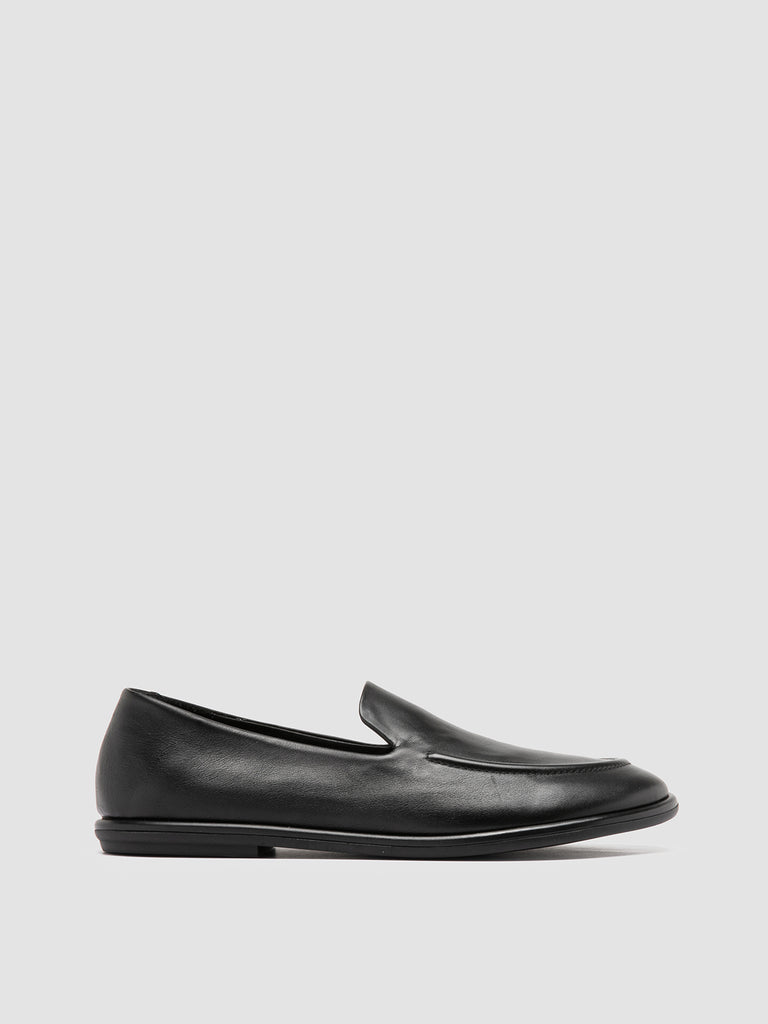MIENNE 101 - Black Leather Loafers