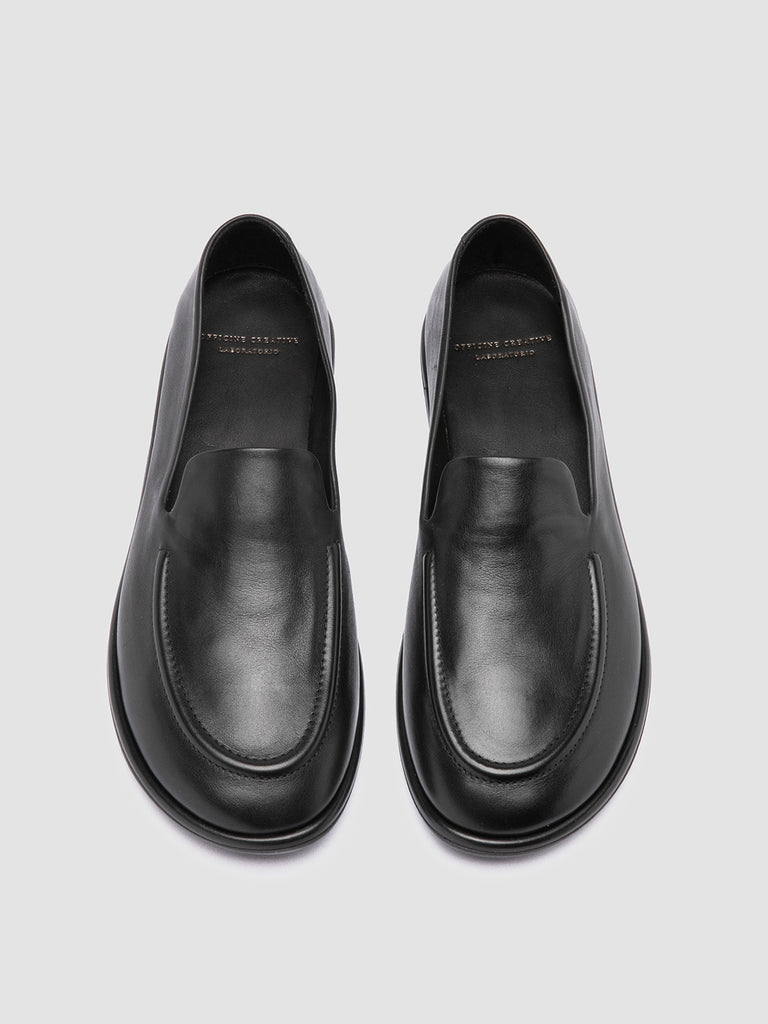 MIENNE 101 - Black Leather Loafers Women Officine Creative - 2