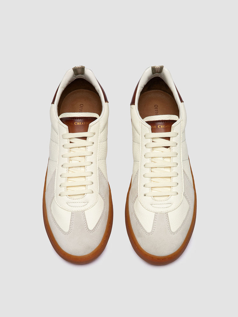 MILITIA 001 - White Leather Sneakers Officine Creative - 2