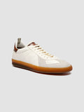 MILITIA 001 - White Leather Sneakers Officine Creative - 3