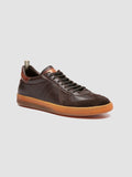 MILITIA 001 - Brown Leather Sneakers Officine Creative - 3