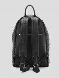ARMOR 04 - Black Woven Leather Backpack Officine Creative - 5