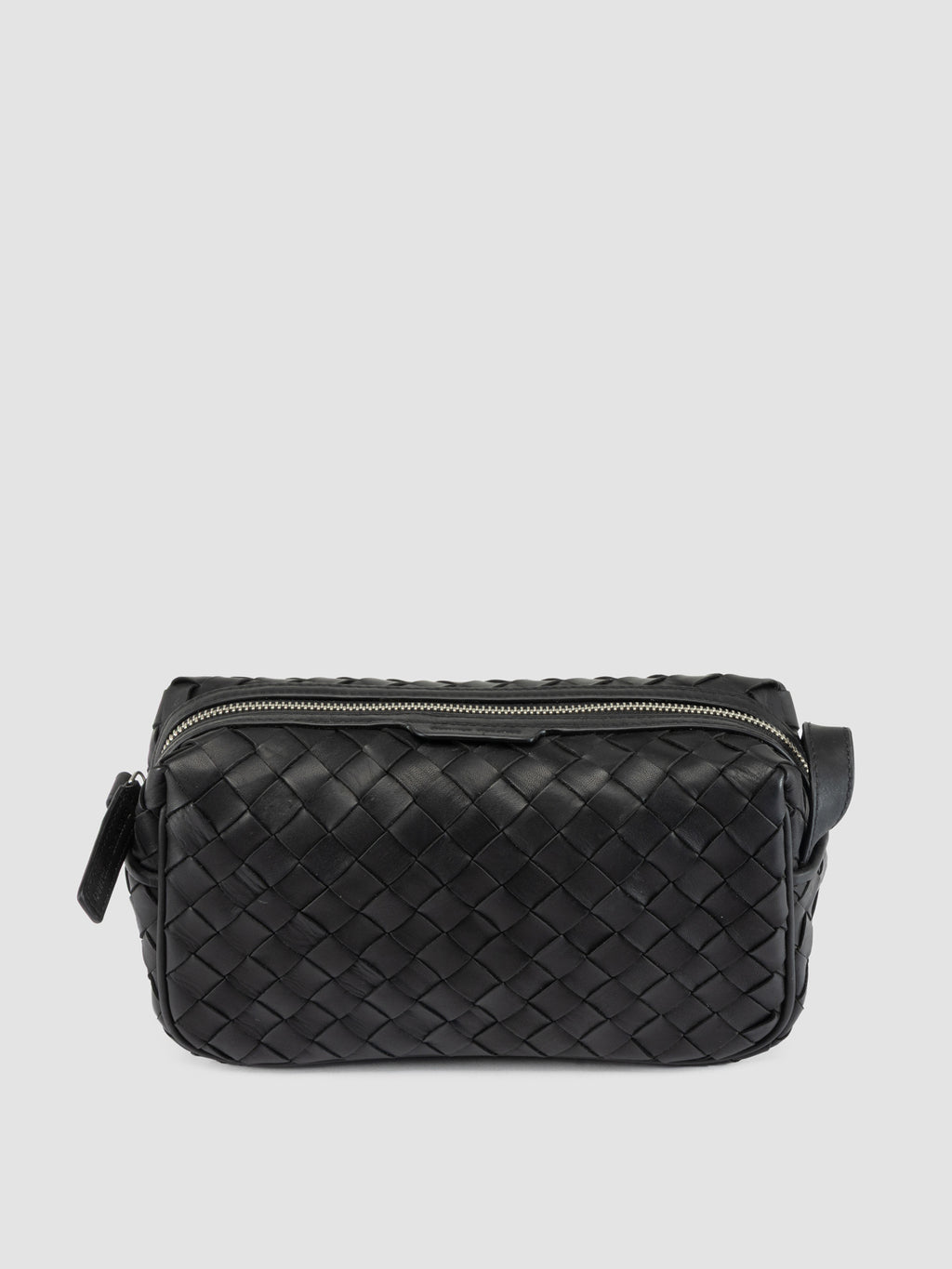 ARMOR 014 - Black Woven Leather Pouch
