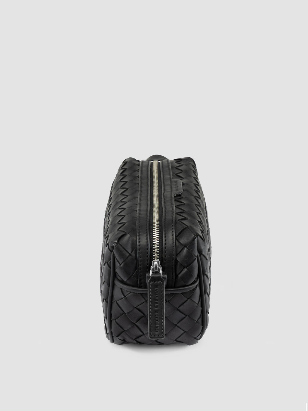 ARMOR 014 - Black Woven Leather Pouch