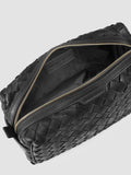 ARMOR 014 - Black Woven Leather Pouch