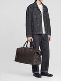ARMOR 019 - Brown Leather Travel Bag
