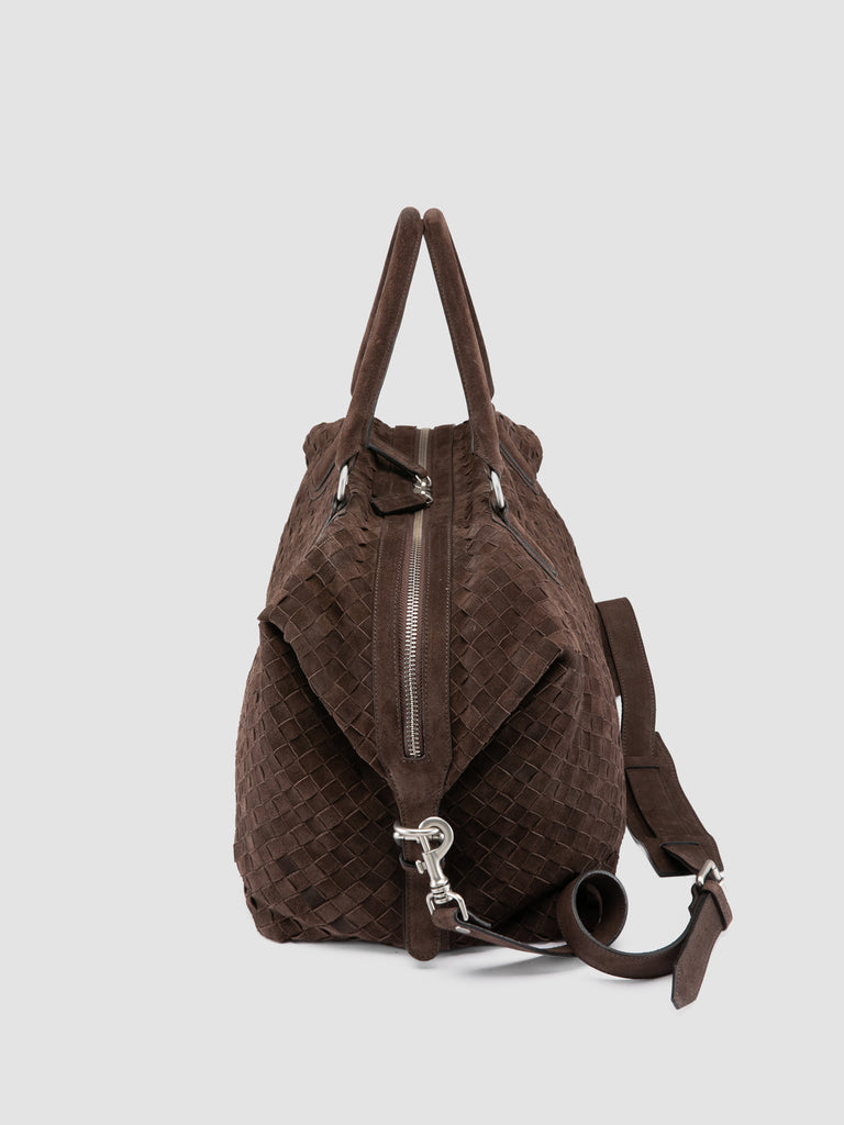 ARMOR 019 - Brown Leather Travel Bag