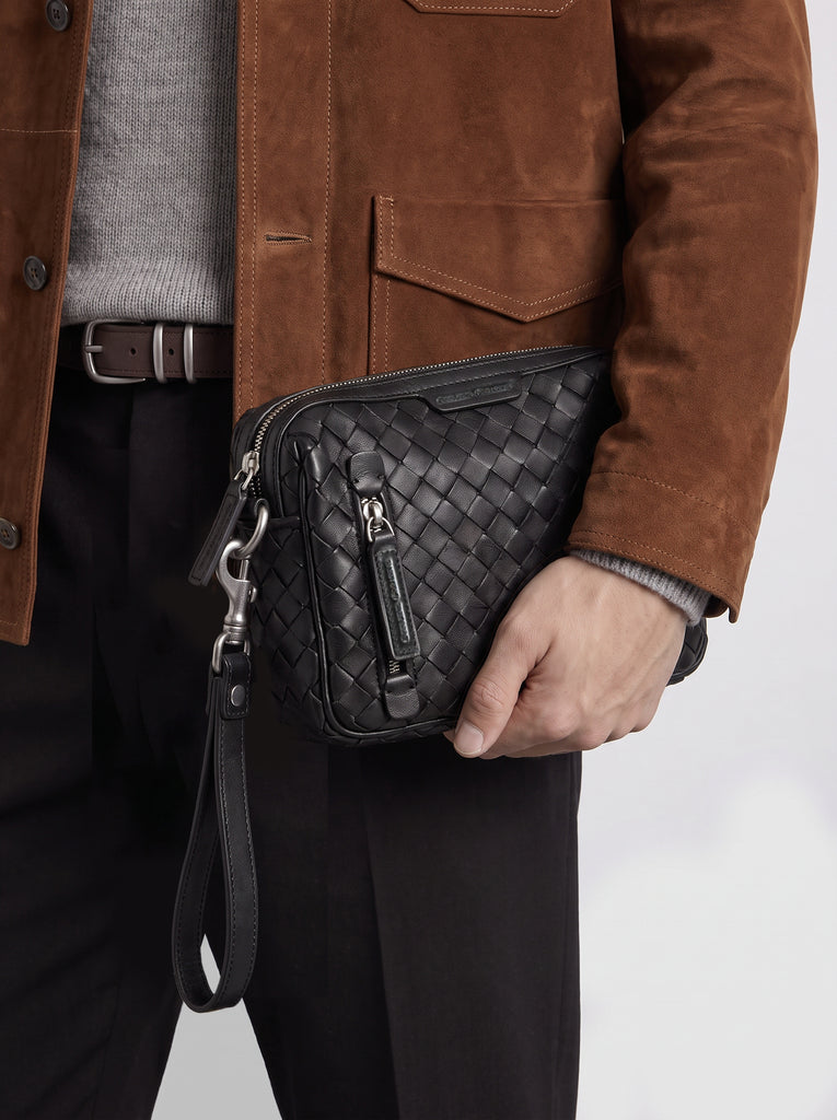 ARMOR 023 - Black Leather Pouch
