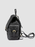 AURA 004 - Black Leather Backpack - image OCBAURA04BREED1000TU0 - 5