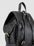 AURA 004 - Black Leather Backpack - image OCBAURA04BREED1000TU0 - 6