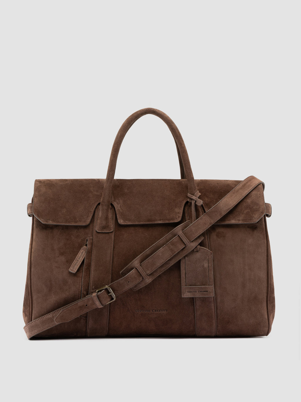 BOSTONIAN 001 - Brown Suede Weekender