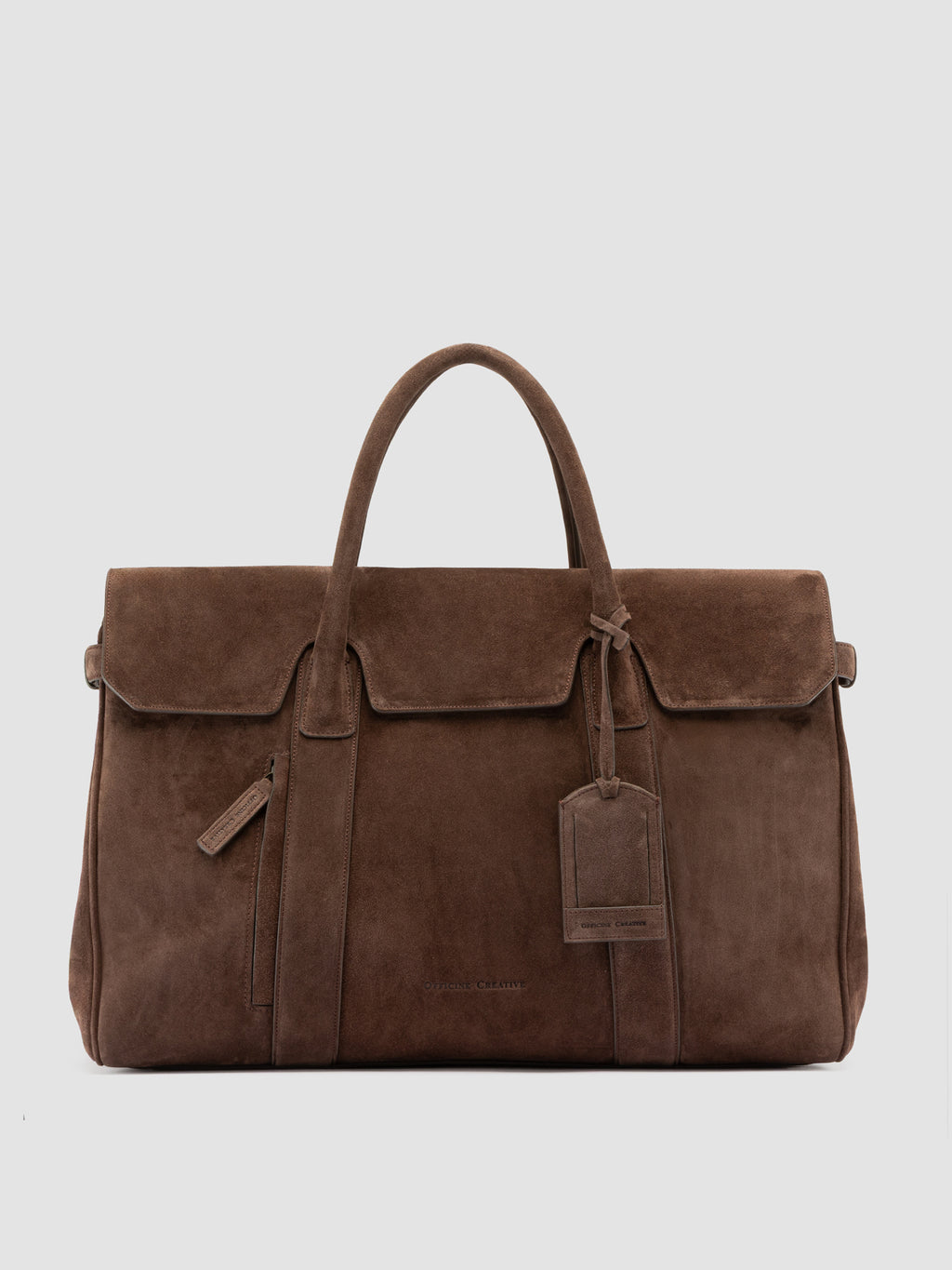 BOSTONIAN 001 - Brown Suede Weekender
