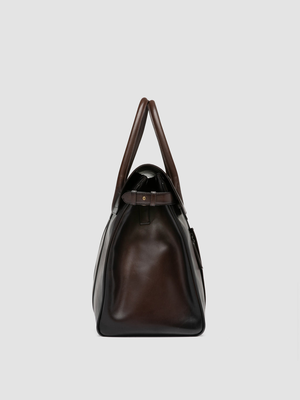 BOSTONIAN 001 - Brown Leather Travel Bag