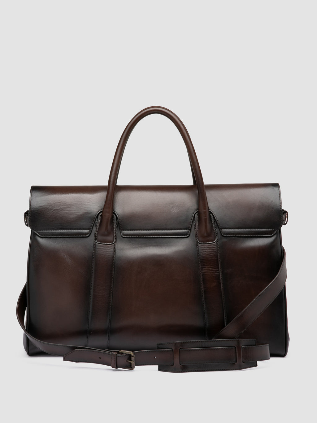 BOSTONIAN 001 - Brown Leather Travel Bag