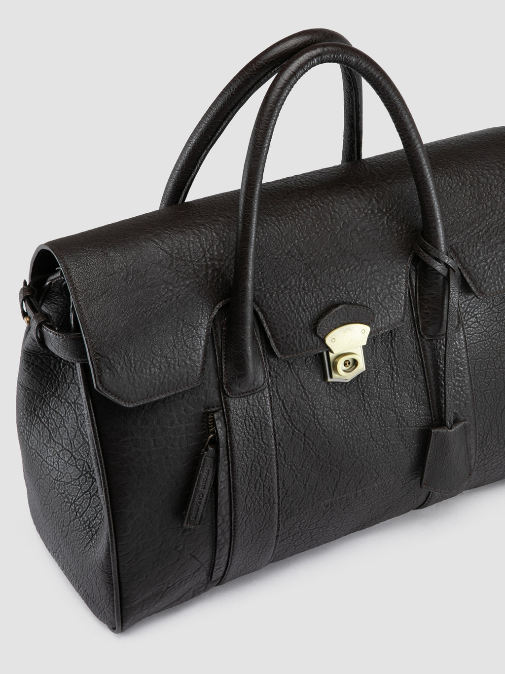 BOSTONIAN 002 - Brown Leather Briefcase