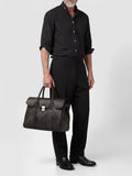 BOSTONIAN 002 - Brown Leather Briefcase