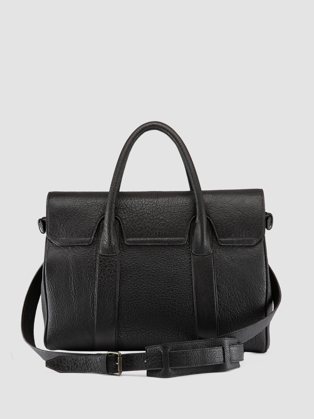 BOSTONIAN 002 - Brown Leather Briefcase