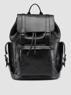 BOSTONIAN 003 - Black Leather Backpack