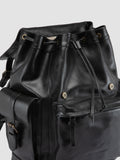BOSTONIAN 003 - Black Leather Backpack