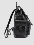 BOSTONIAN 003 - Black Leather Backpack