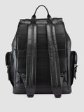 BOSTONIAN 003 - Black Leather Backpack