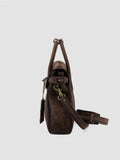 BOSTONIAN 005 - Brown Suede Briefcase