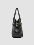 BOWLER 006 - Black Leather Shoulder Bag - image OCBBOW006FROG11000TU0 - 4