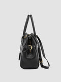 BOWLER 006 - Black Leather Shoulder Bag - image OCBBOW006FROG11000TU0 - 6