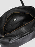 BOWLER 006 - Black Leather Shoulder Bag - image OCBBOW006FROG11000TU0 - 7