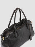 BOWLER 006 - Brown Leather Shoulder Bag - image OCBBOW006IGNISD215TU0 - 3