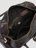 BOWLER 006 - Brown Leather Shoulder Bag - image OCBBOW006IGNISD215TU0 - 8