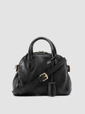 BOWLER 007 - Black Leather Shoulder Bag - image OCBBOW007IGNIS1000TU0 - 1