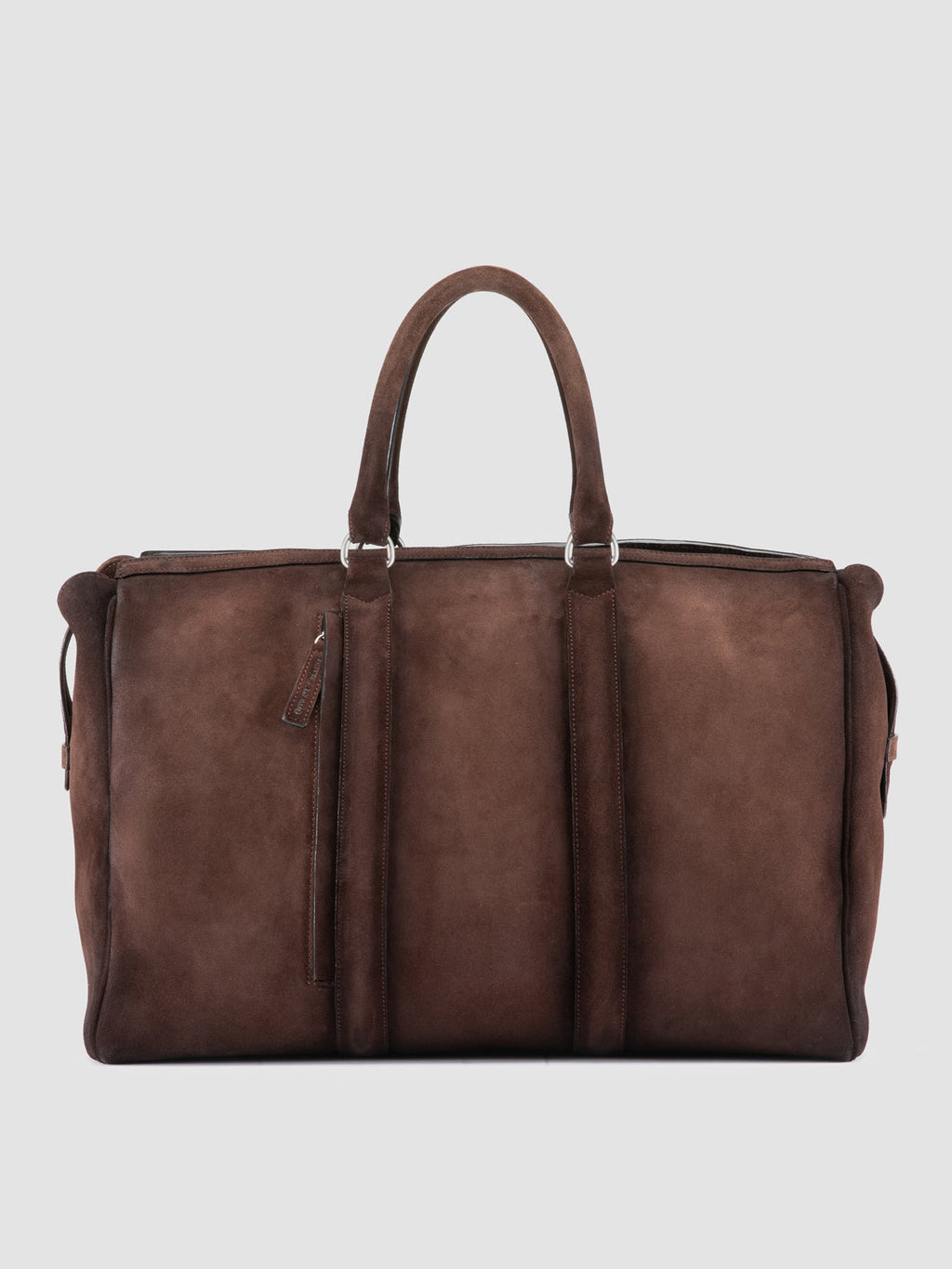 QUENTIN 009 - Brown Suede Bag - image OCBENNI09LIGC3D295TU0 - 1